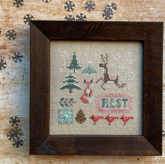 Doodles: Winter - Heart in Hand Needleart