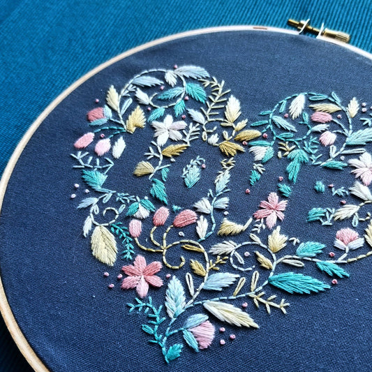 Love Embroidery Kit - Jessica Long Embroidery