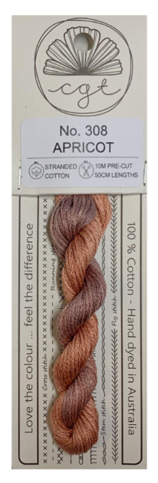 Apricot (No. 308) - Cottage Garden Threads