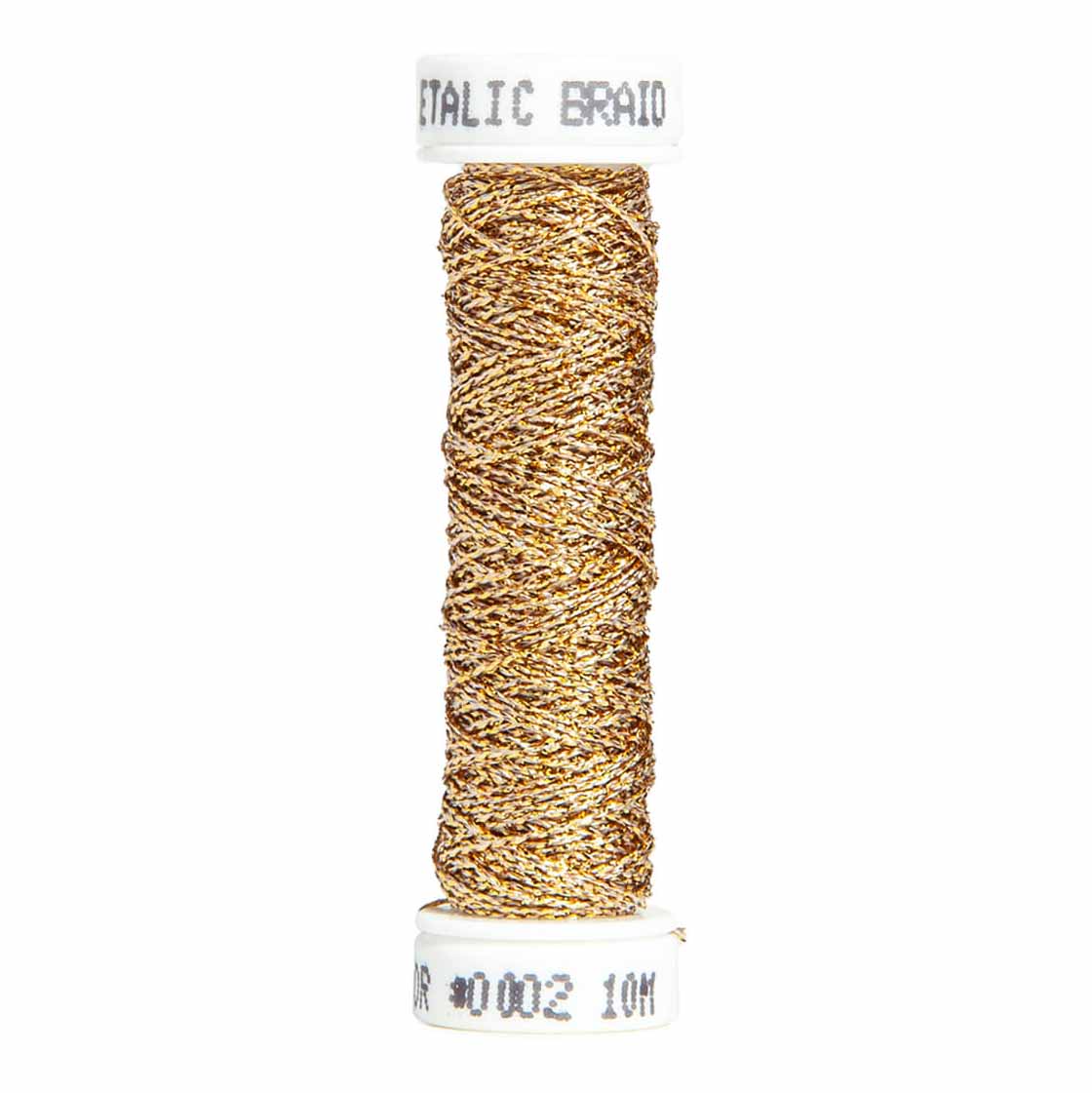 #0002 - Au Ver A Soie Metallic Braid Size 4