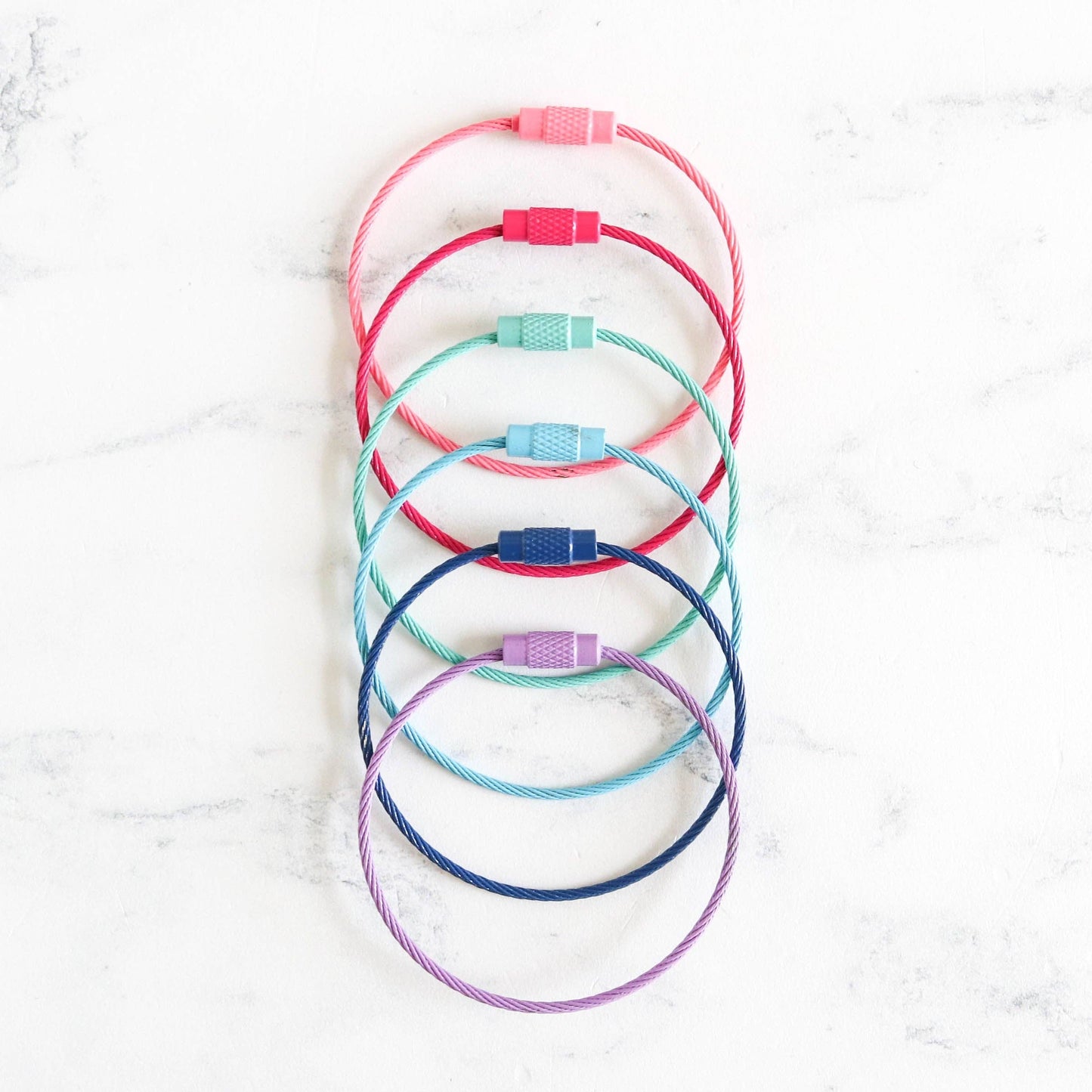 Twist Lock Floss Bobbin Thread Rings