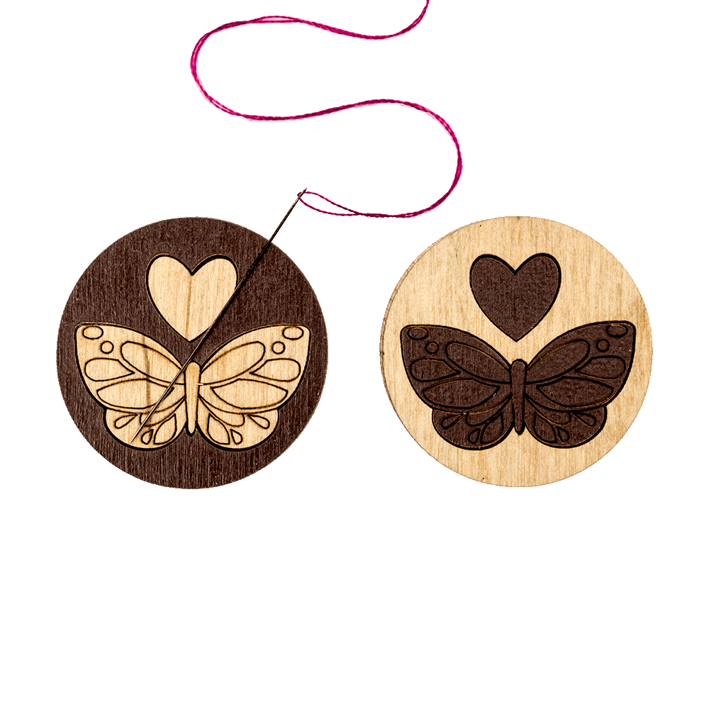 Butterfly Magnetic Needle Minder