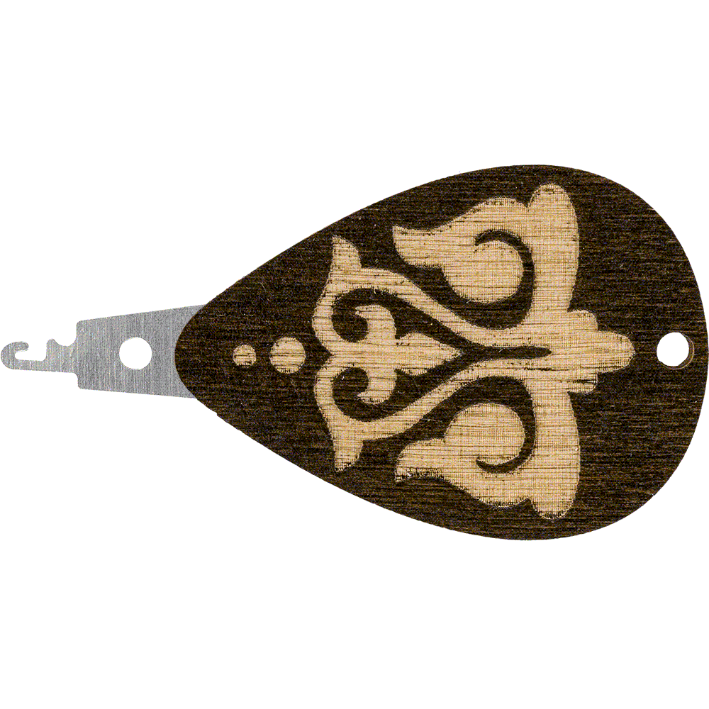 Heart Wooden Needle Threader