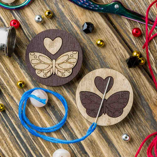 Butterfly Magnetic Needle Minder