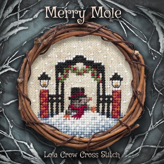 Merry Mole - Lola Crow - 2026 Needlework Marketplace PREORDER