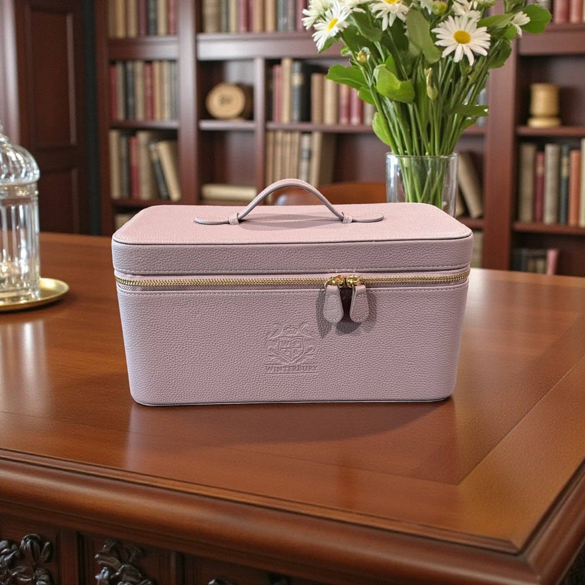 WinterBury Lilac Large Rectangular Needlework Case