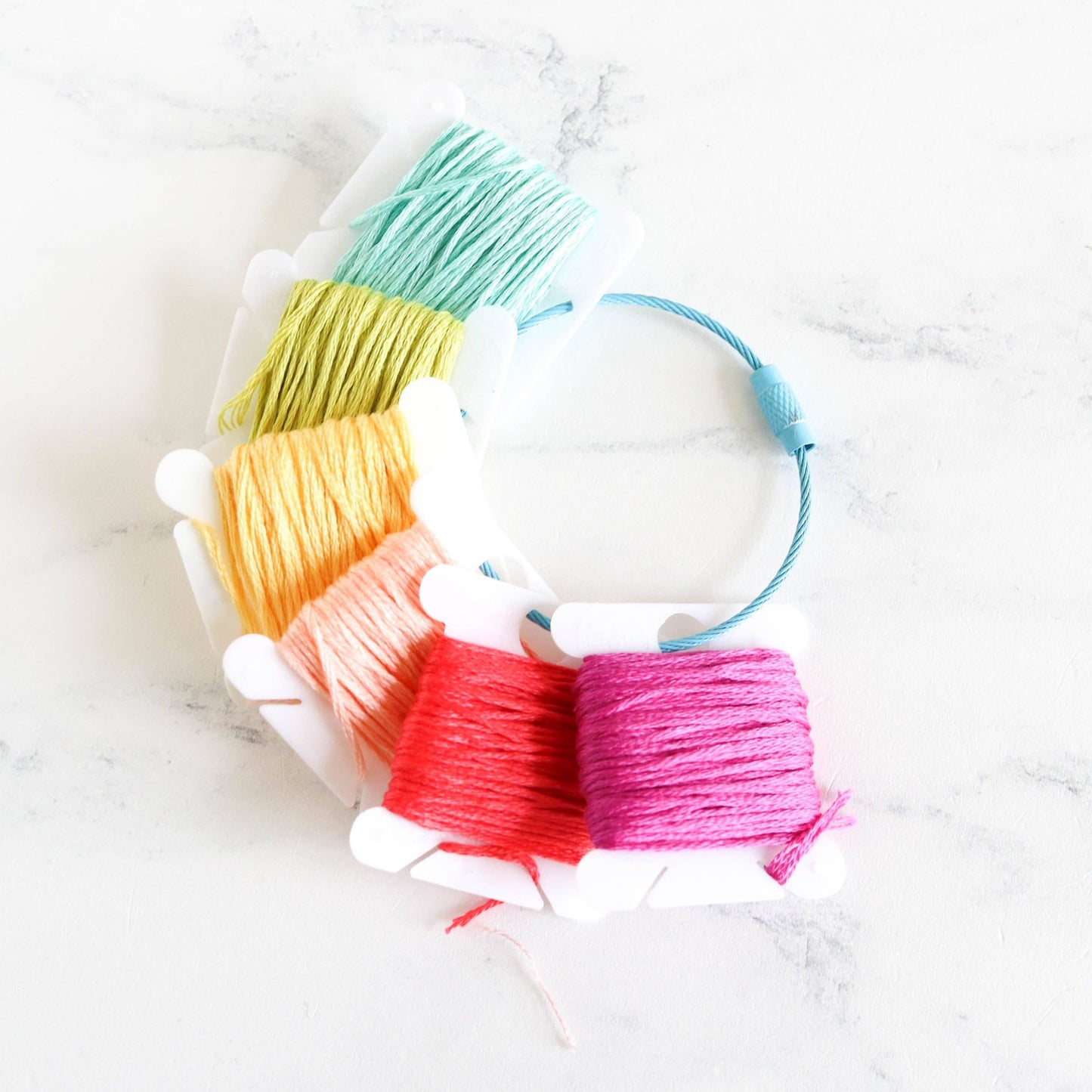 Twist Lock Floss Bobbin Thread Rings