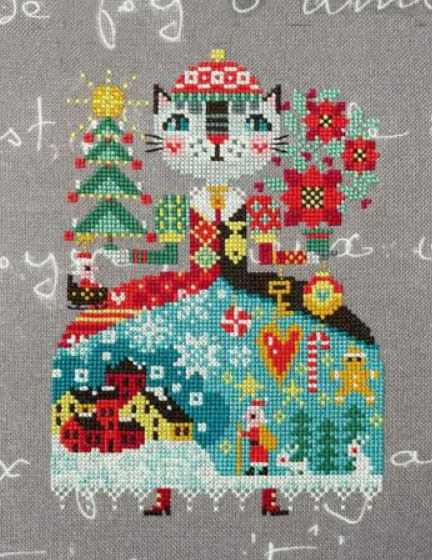 Christmas Cat - Barbara Ana Designs