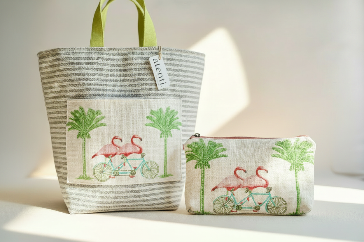Flamingo Hope Basket– Atenti
