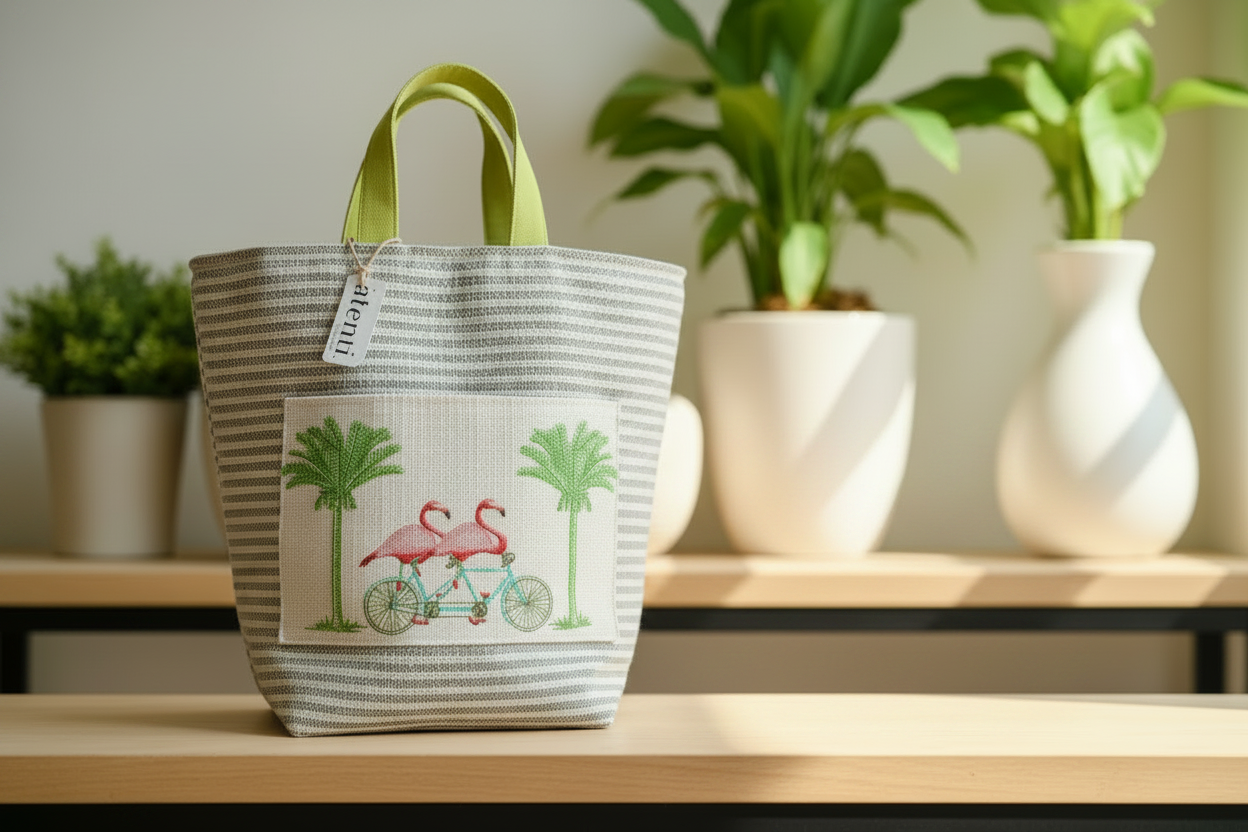 Flamingo Hope Basket– Atenti