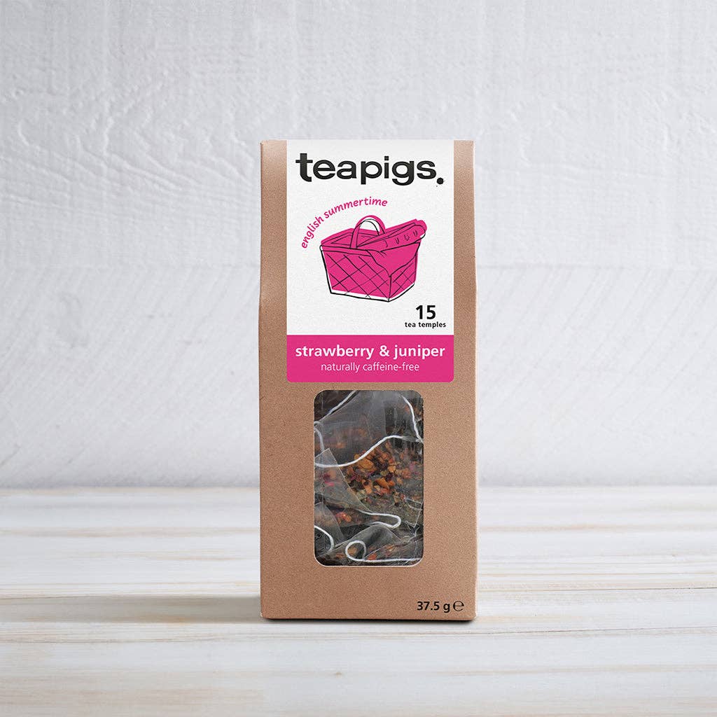 Strawberry and Juniper Tea - 15 temples