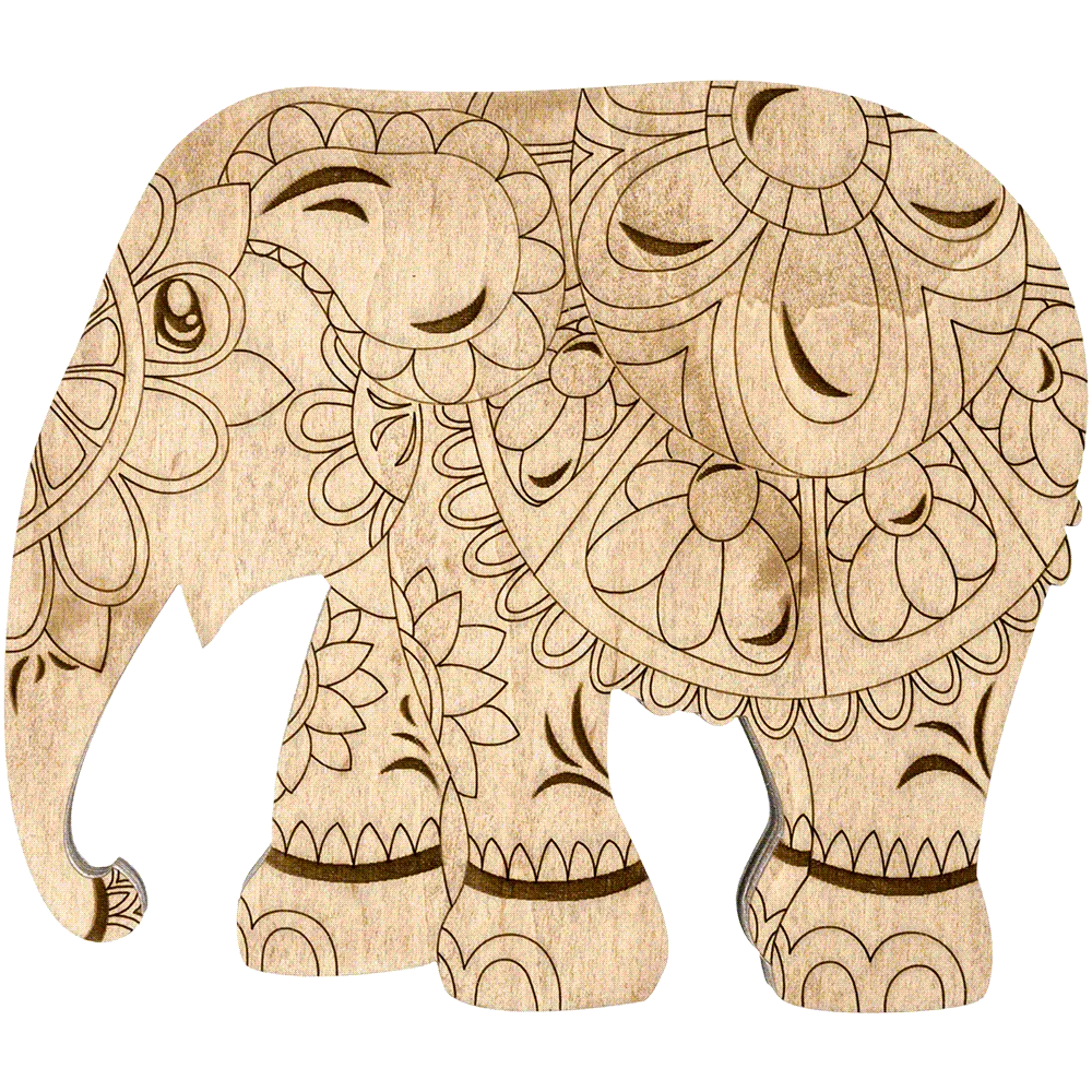 Small Elephant Bead Organizer