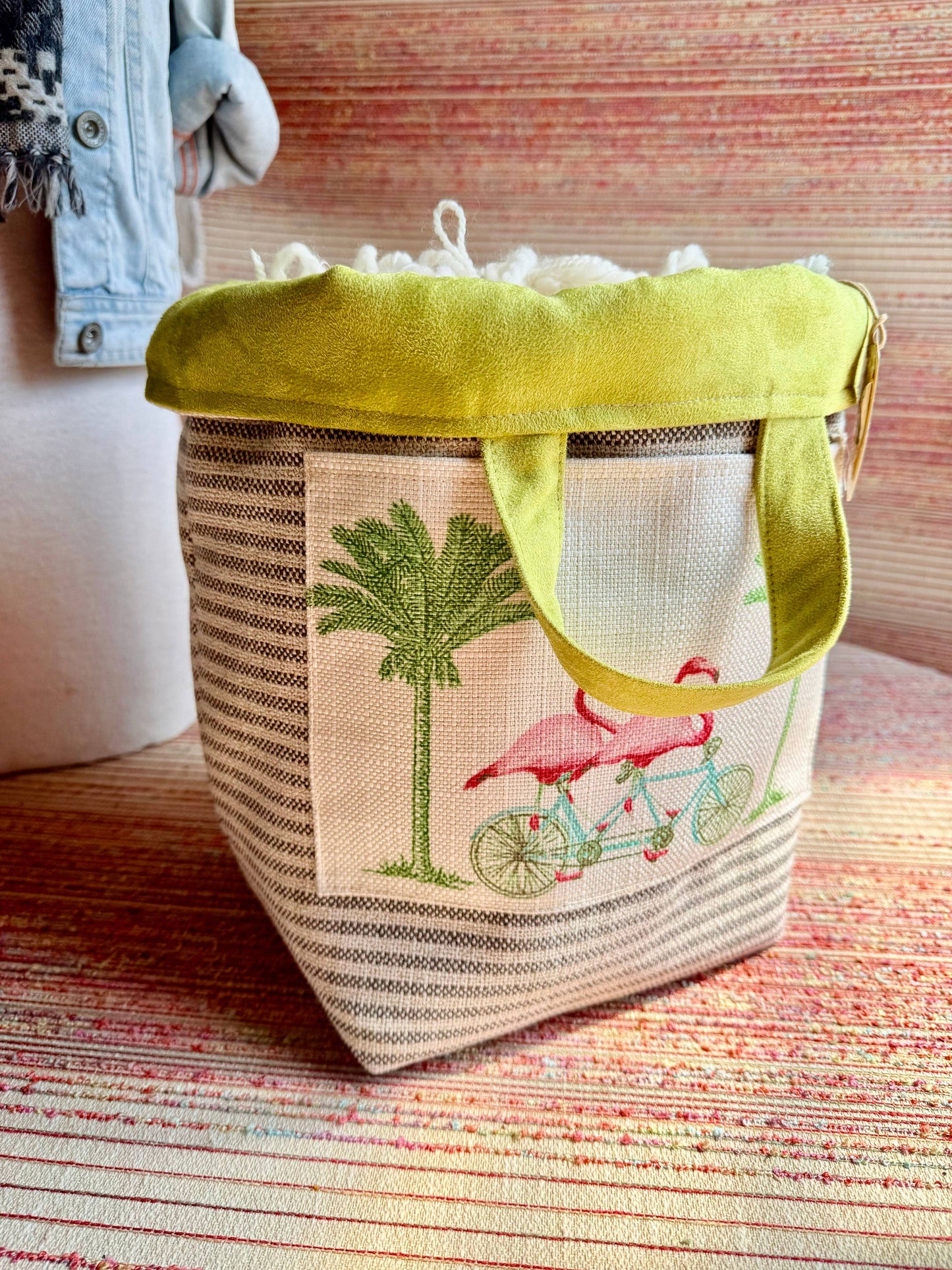 Flamingo Hope Basket– Atenti