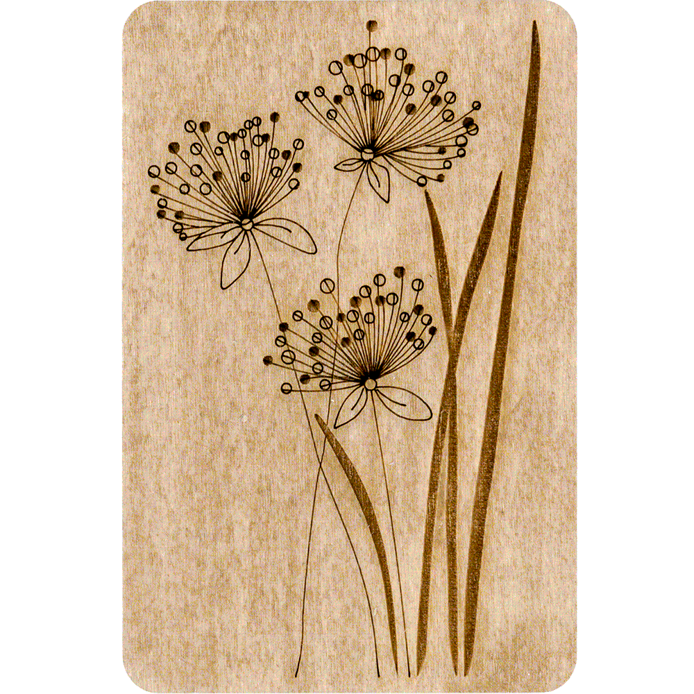 Wispy Flower Magnetic Needle Organizer
