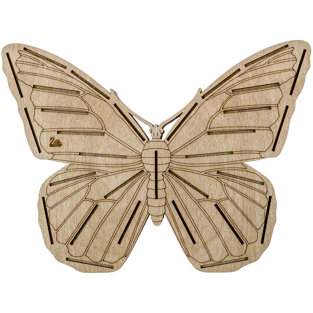 Butterfly Storage Box with 33 Bobbins Included