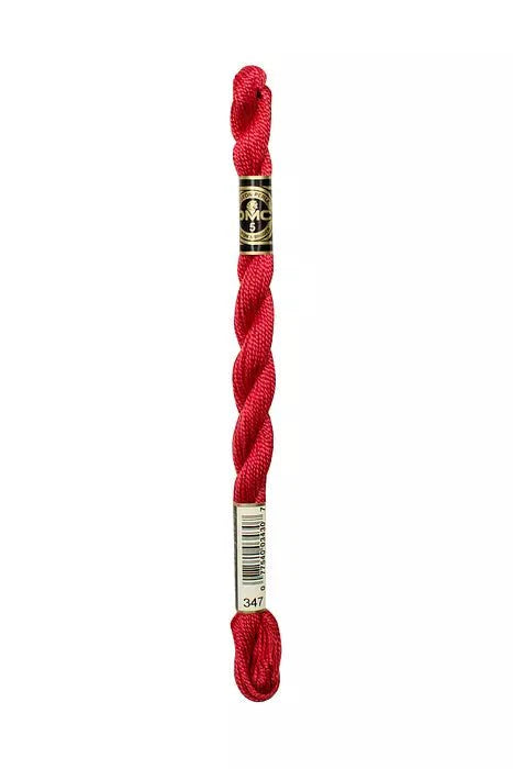 DMC Pearl Cotton Skein Size 5 Salmon 347