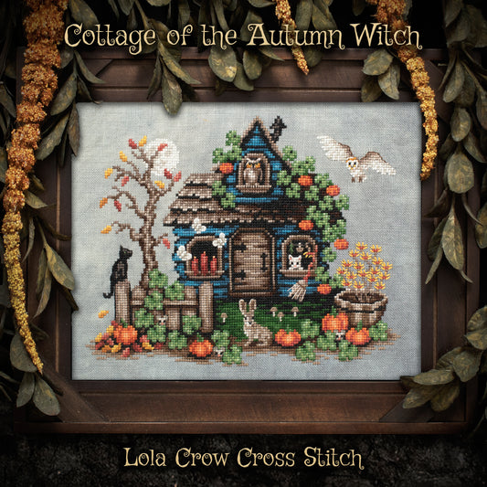 Cottage of the Autumn Witch - Lola Crow - 2026 Needlework Marketplace PREORDER