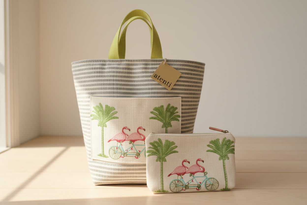 Flamingo Hope Basket– Atenti