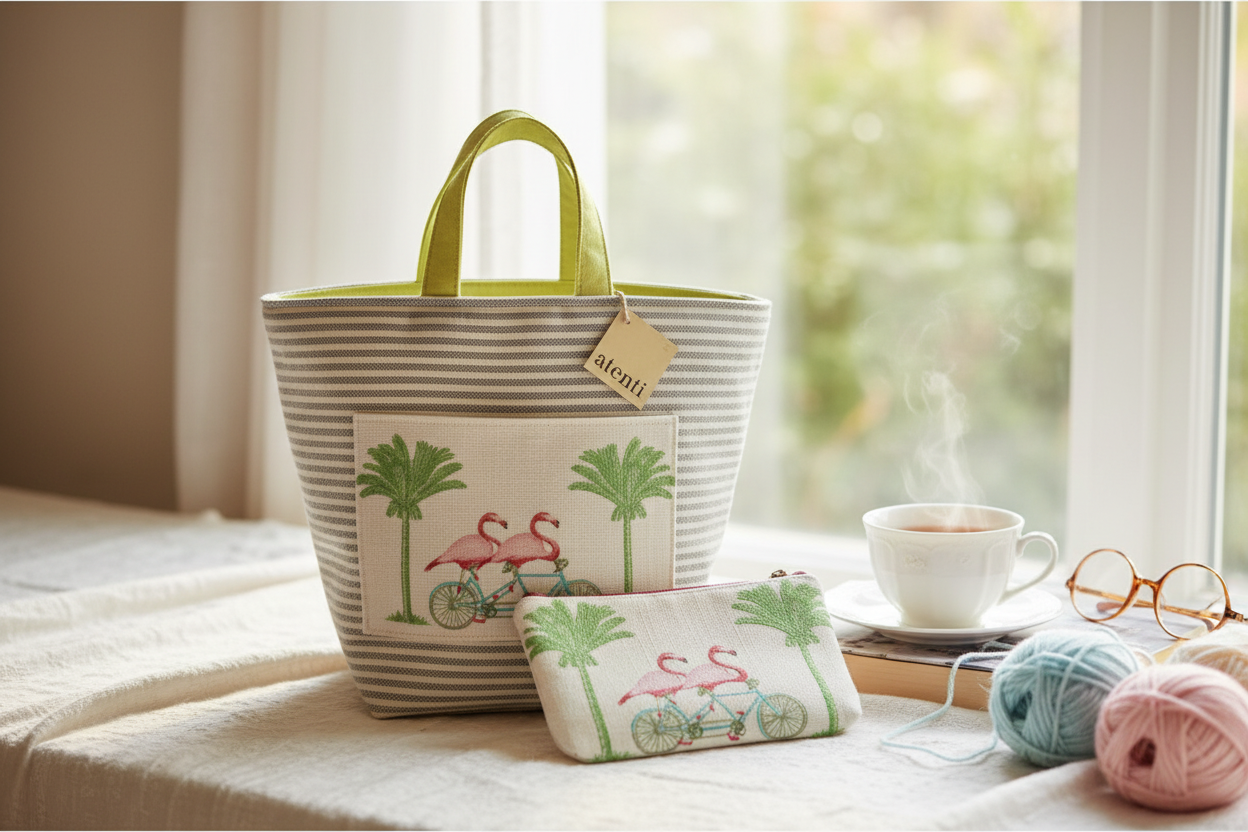 Flamingo Hope Basket– Atenti