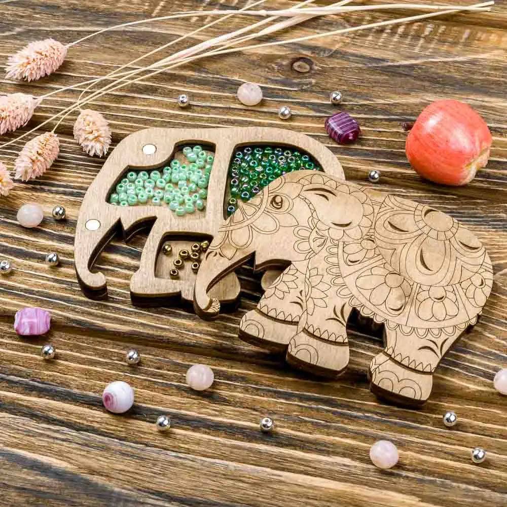 Small Elephant Bead Organizer