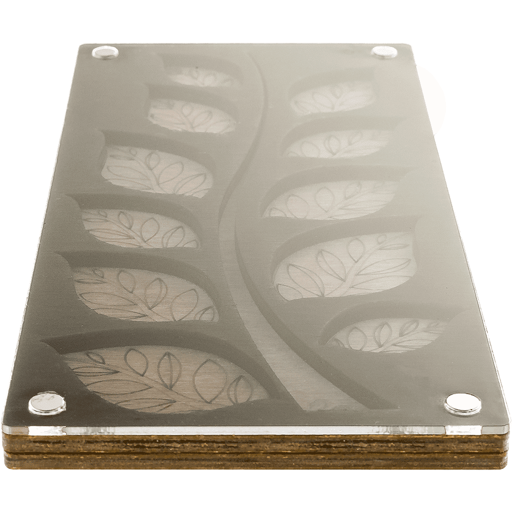 Leaf Storage Bead Box - Bead Organizer with Transparent Cover