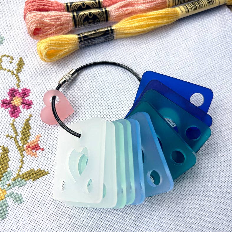 Ocean Waves - Acrylic Floss Drops