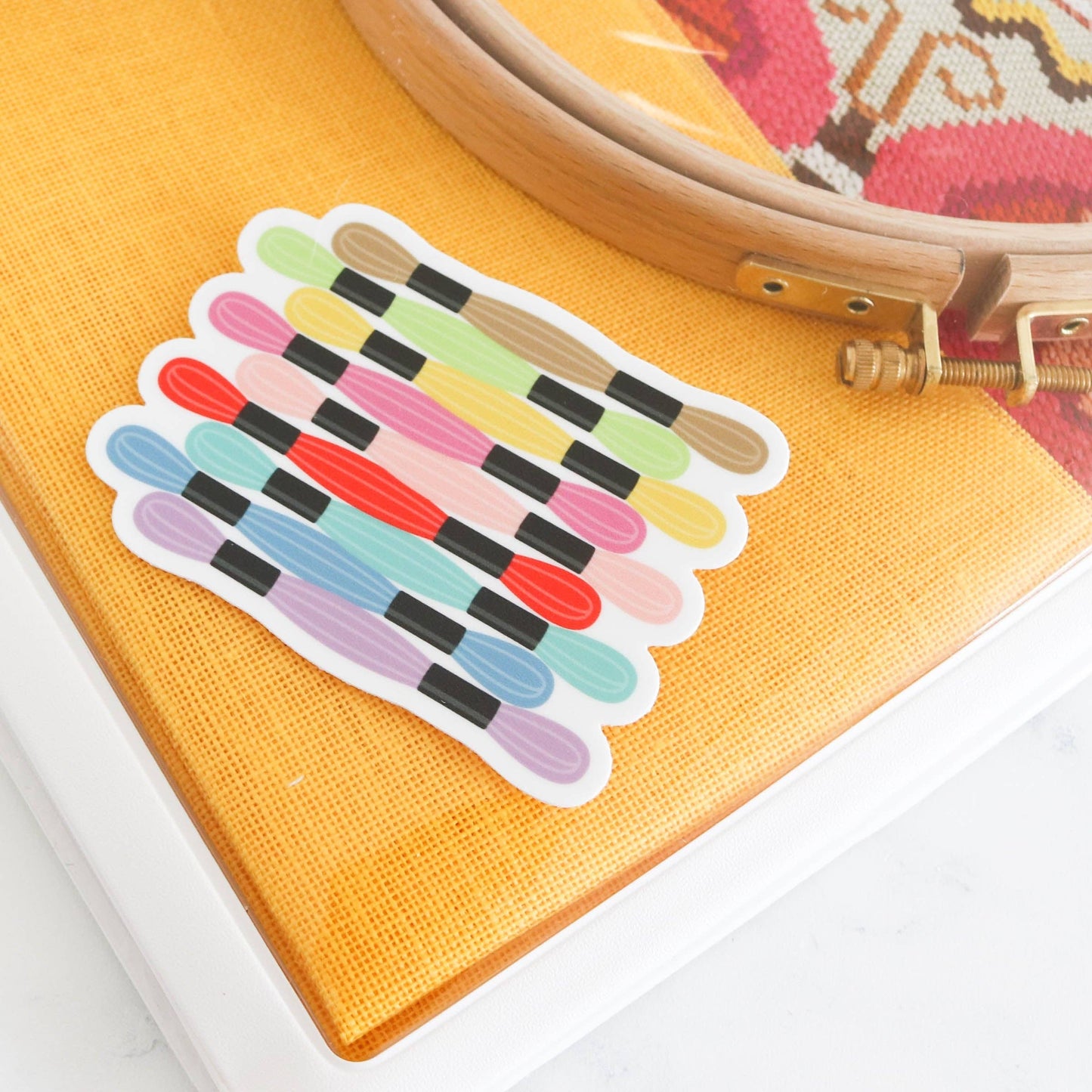 Stitchy Stickers - Floss Skeins - Stitched Modern