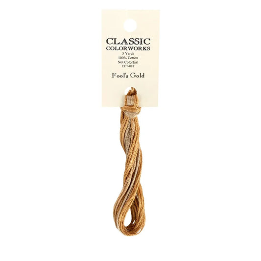 Fool's Gold - Classic Colorworks Cotton Floss