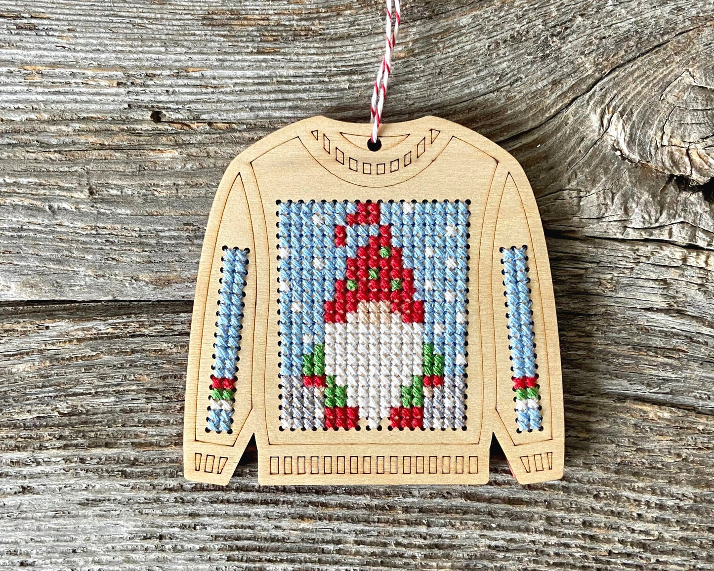 Gnome Ugly Sweater Kit - Canadian Stitchery