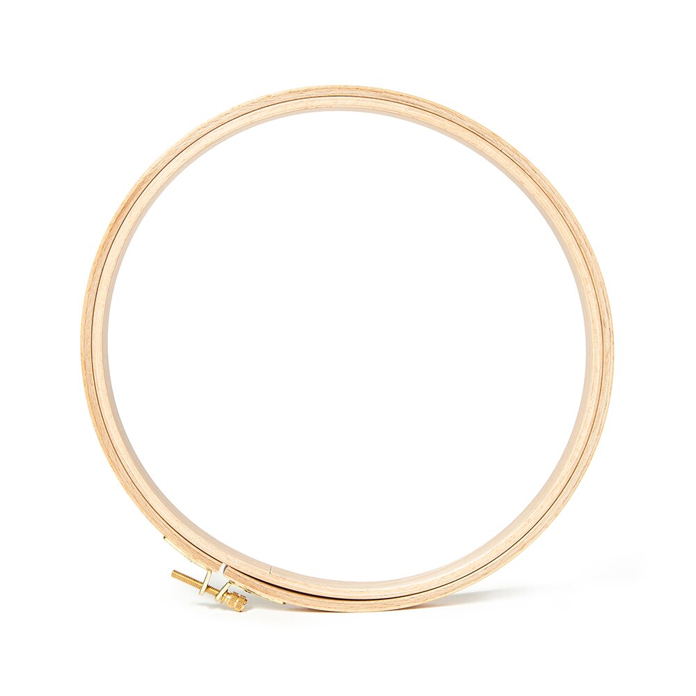Hardwicke Manor Wooden Embroidery Hoops - 5/8 x 8.5" Round
