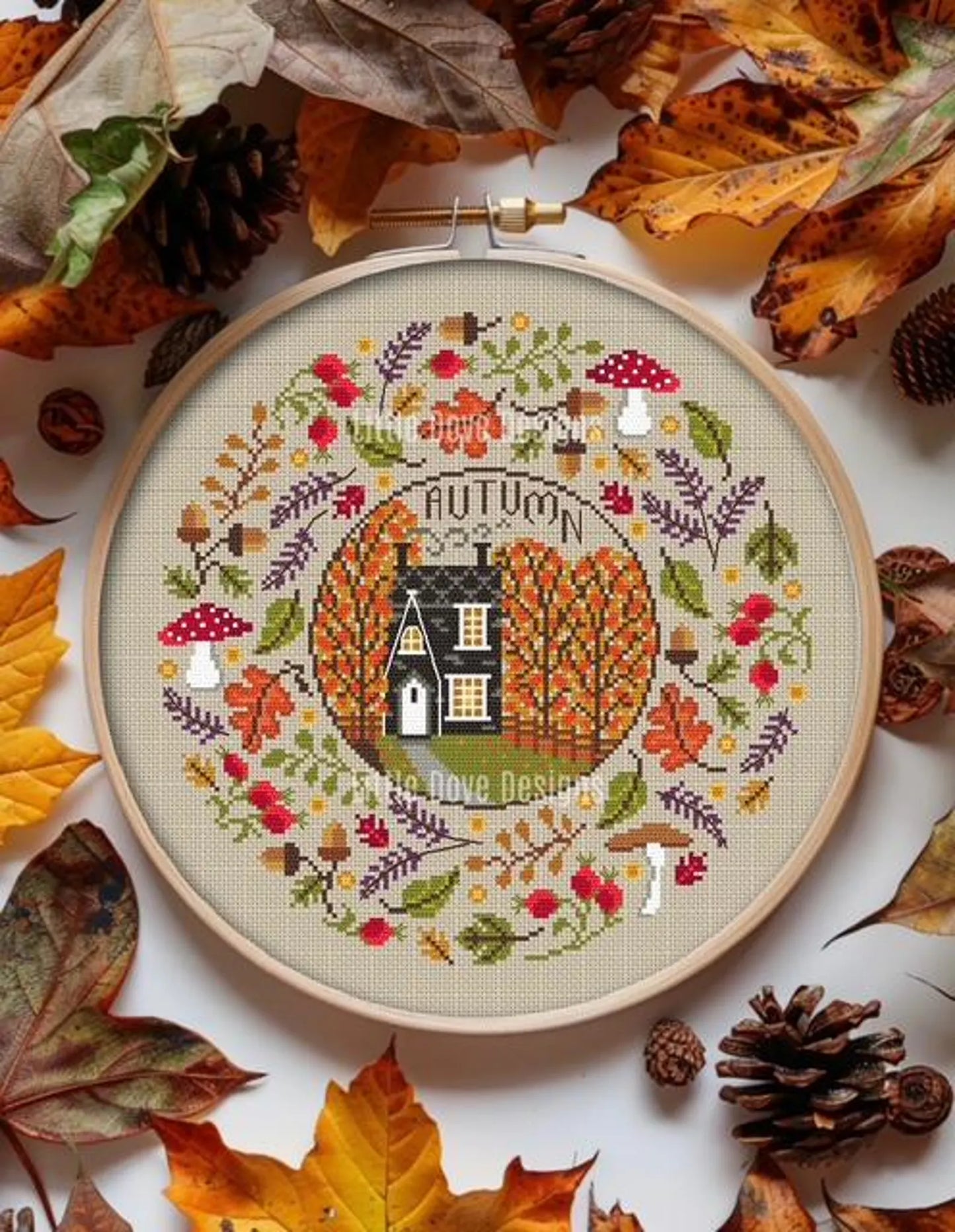 Seasonal Circle Collection - Autumn - Little Dove Designs