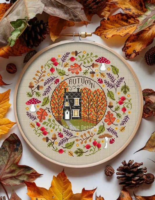 Seasonal Circle Collection - Autumn - Little Dove Designs