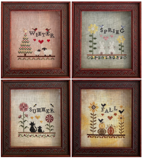 Seasons - Haystack Stitching