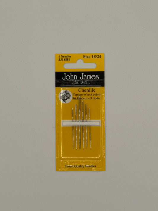 Sizes 18/24 John James Chenille Needle