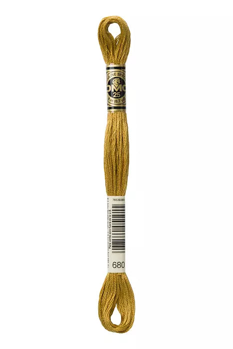 #680 DMC Cotton Embroidery Floss