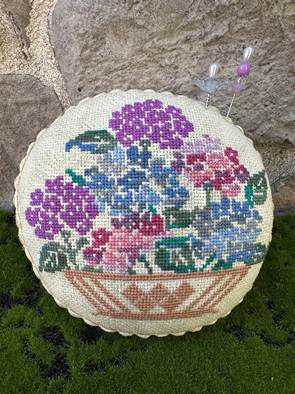 Hydrangea Blooms - Rebel Stitcher - 2026 Nashville Needlework Market PREORDER