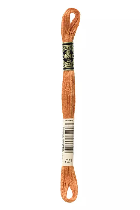 #721 DMC Cotton Embroidery Floss