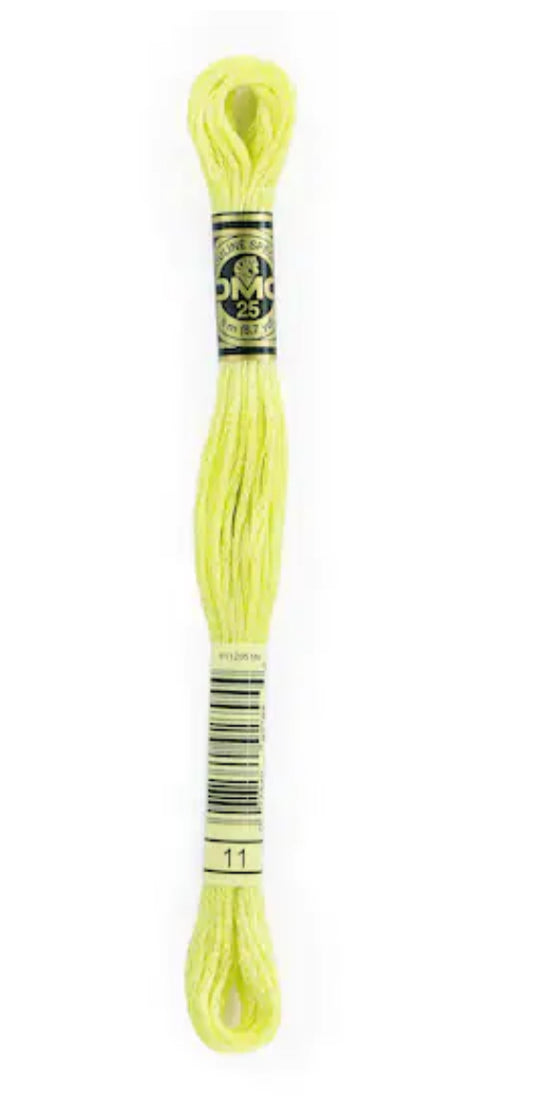 #11 DMC Cotton Embroidery Floss
