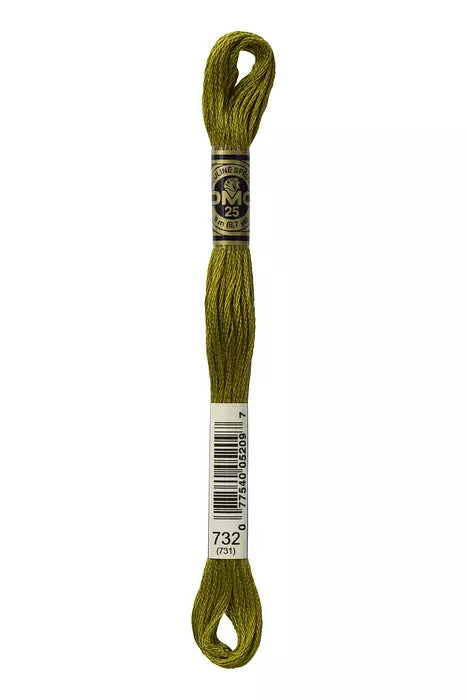 #732 DMC Cotton Embroidery Floss