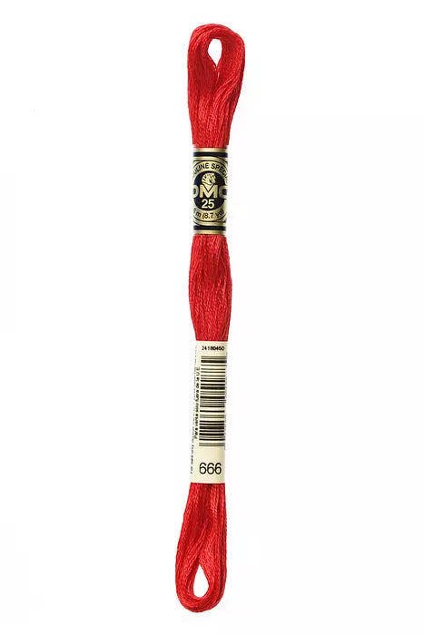 #666 DMC Cotton Embroidery Floss