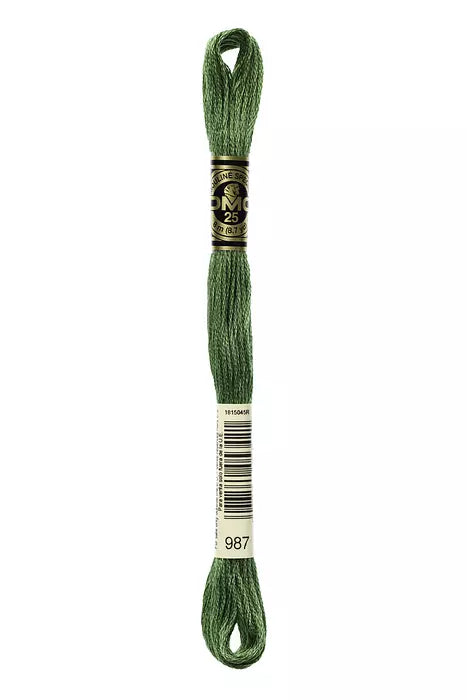 #987 DMC Cotton Embroidery Floss