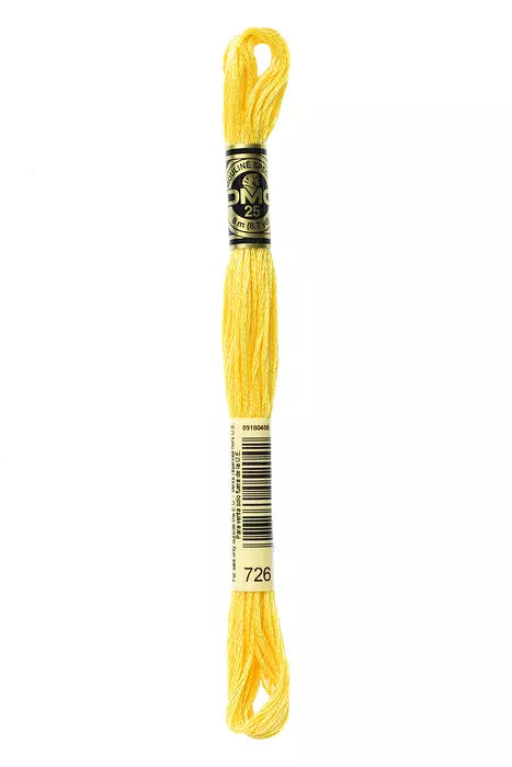 #726 DMC Cotton Embroidery Floss
