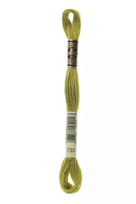 #733 DMC Cotton Embroidery Floss
