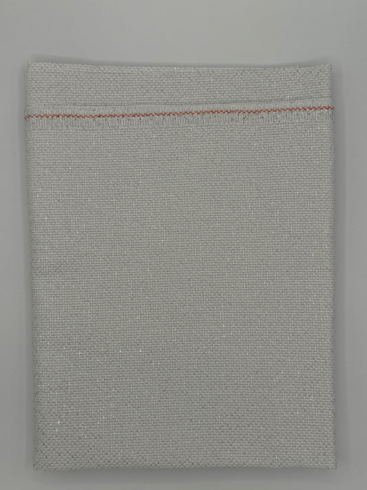 14 Count Aida Silver/White Metallic by Zweigart