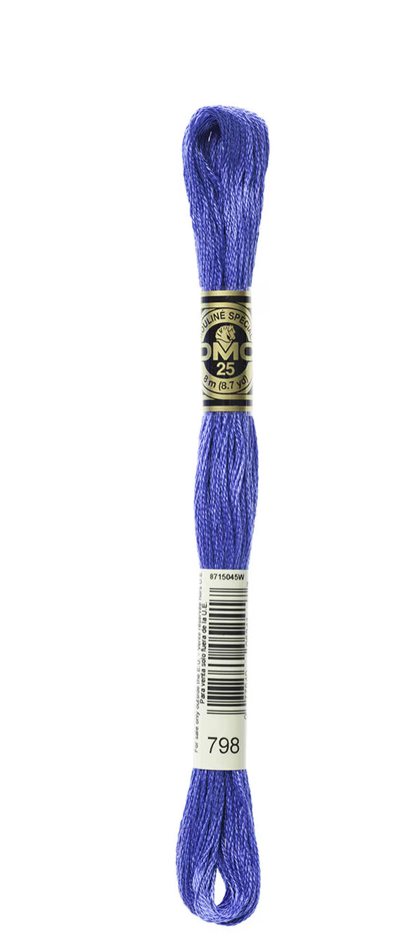 #798 DMC Cotton Embroidery Floss
