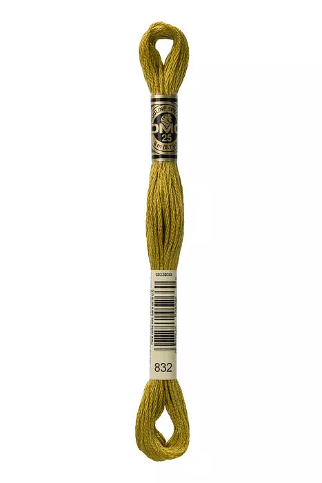 #832 DMC Cotton Embroidery Floss