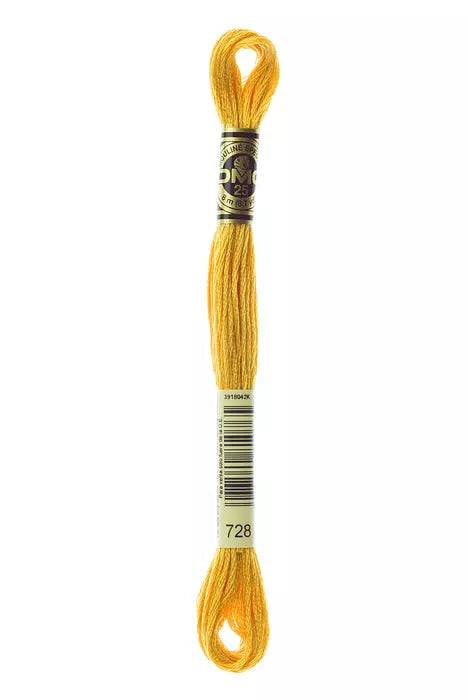#728 DMC Cotton Embroidery Floss