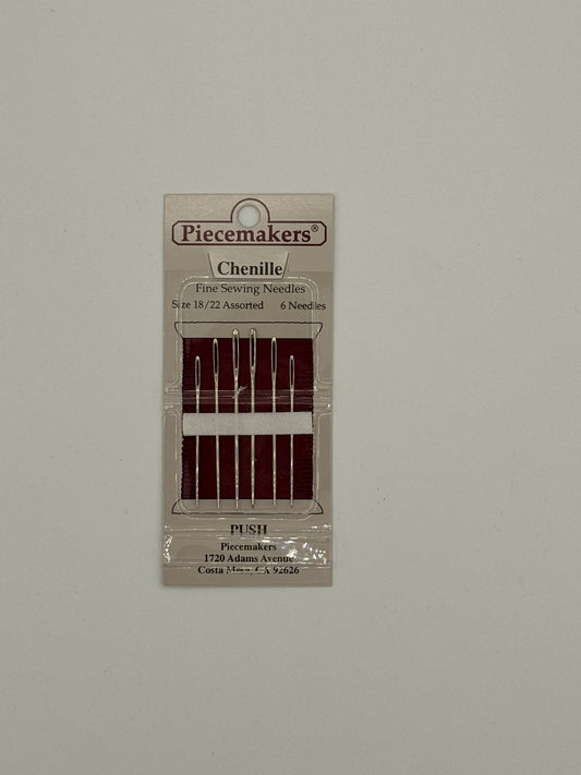 Size 18, 20, and 22 Piecemakers Chenille Needles