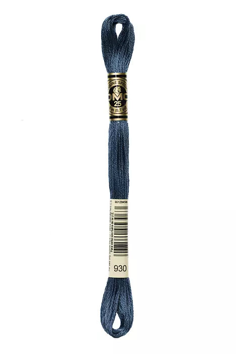 #930 DMC Cotton Embroidery Floss