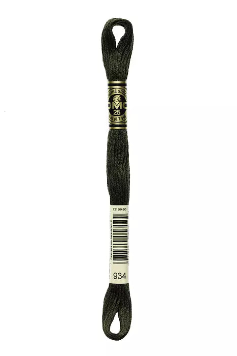 #934 DMC Cotton Embroidery Floss
